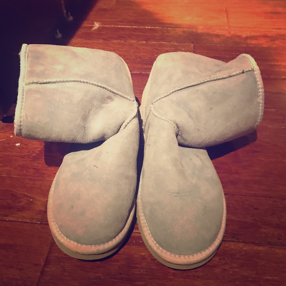 Ugg Classic Short Size 9 in Light Blue